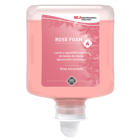 Recarga de 1 litro de ROSE FOAM, jabón en espuma para limpieza profunda