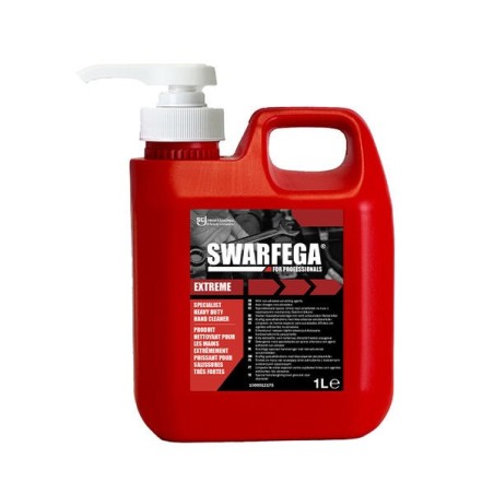 Envase con dispensador de 1 litro de Jabón Swarfega Extreme