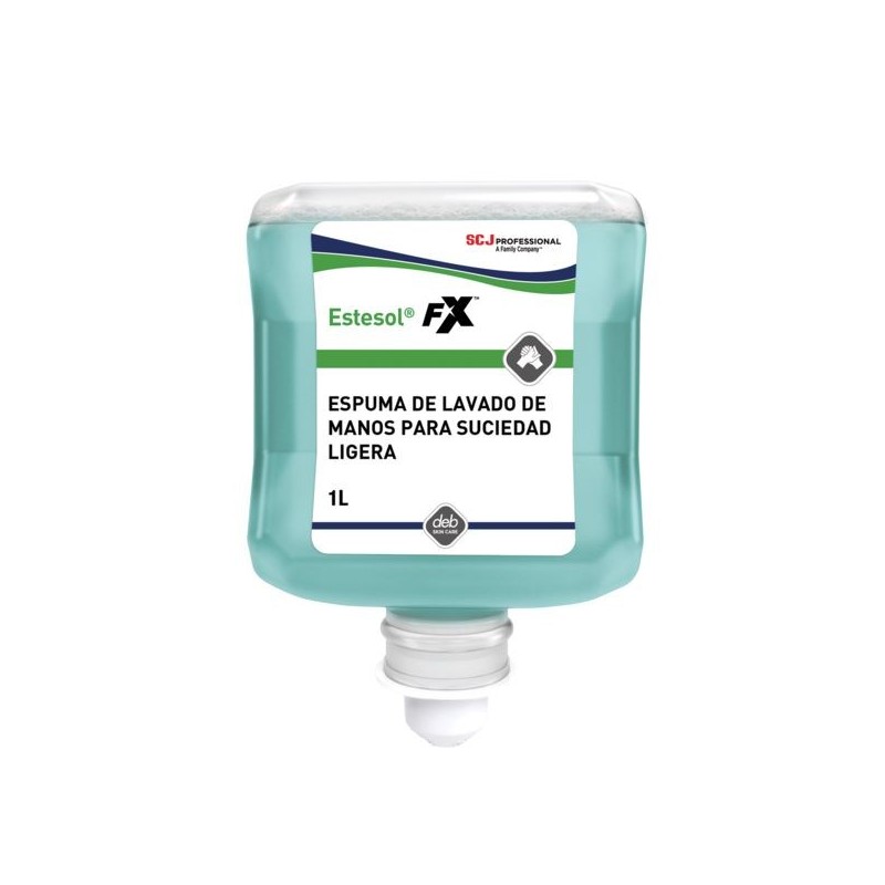 Cartucho de 1 litro de Estesol FX SC Johnson,espuma limpiadora sin disolventes