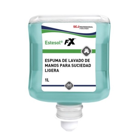 Cartucho de 1 litro de Estesol FX SC Johnson,espuma limpiadora sin disolventes